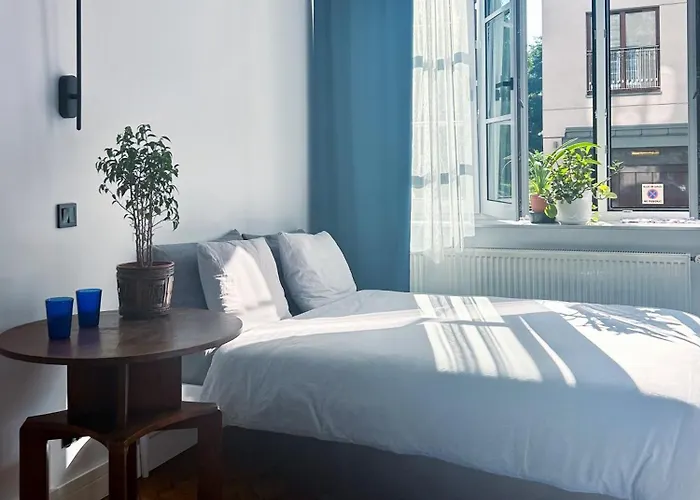 Composition 23 With Blue Circle